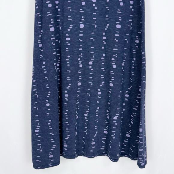 Toad & Co. Women’s Rosemarie Printed Tencel Blend Dress Small Navy Blue - Picture 10 of 14